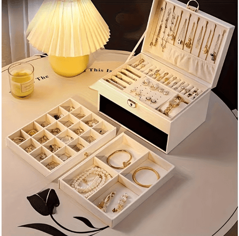 3 Layer Jewelry Storage Box