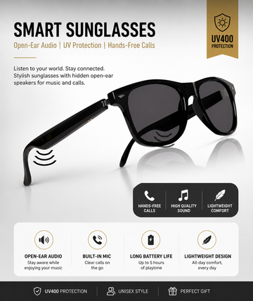 Smart Bluetooth Glasses