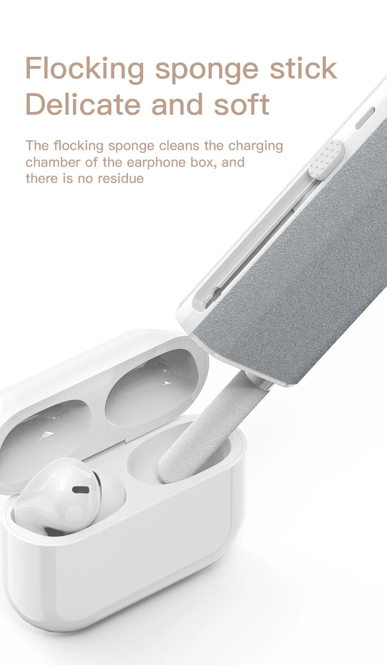 5 In 1 Screen Cleaner Tools- Camera. Phone. Tablet, Laptop, Earphone