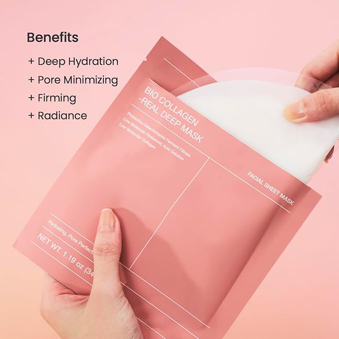 Bio-Collagen Real Deep Mask (4 sheets)