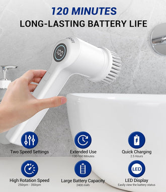 PureSpin Electric Handheld Scrubber